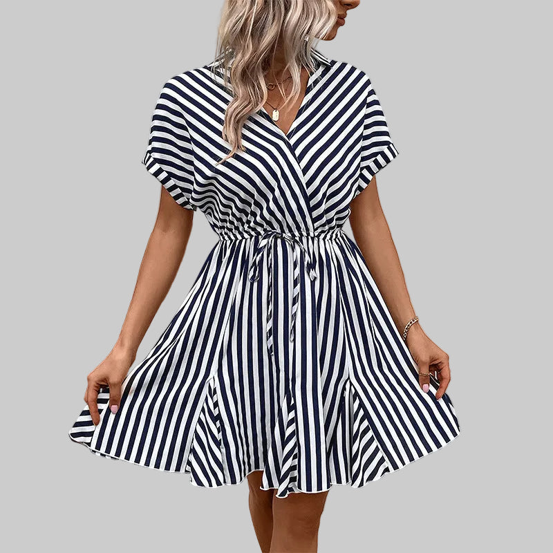 flowy striped dress Steve Madden Dalina Dress Stripe Multi / Large main image 0
